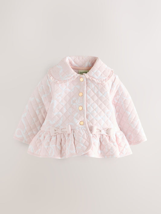 Baker by Ted Baker Printed Quilted 100% Cotton Jacket image 1