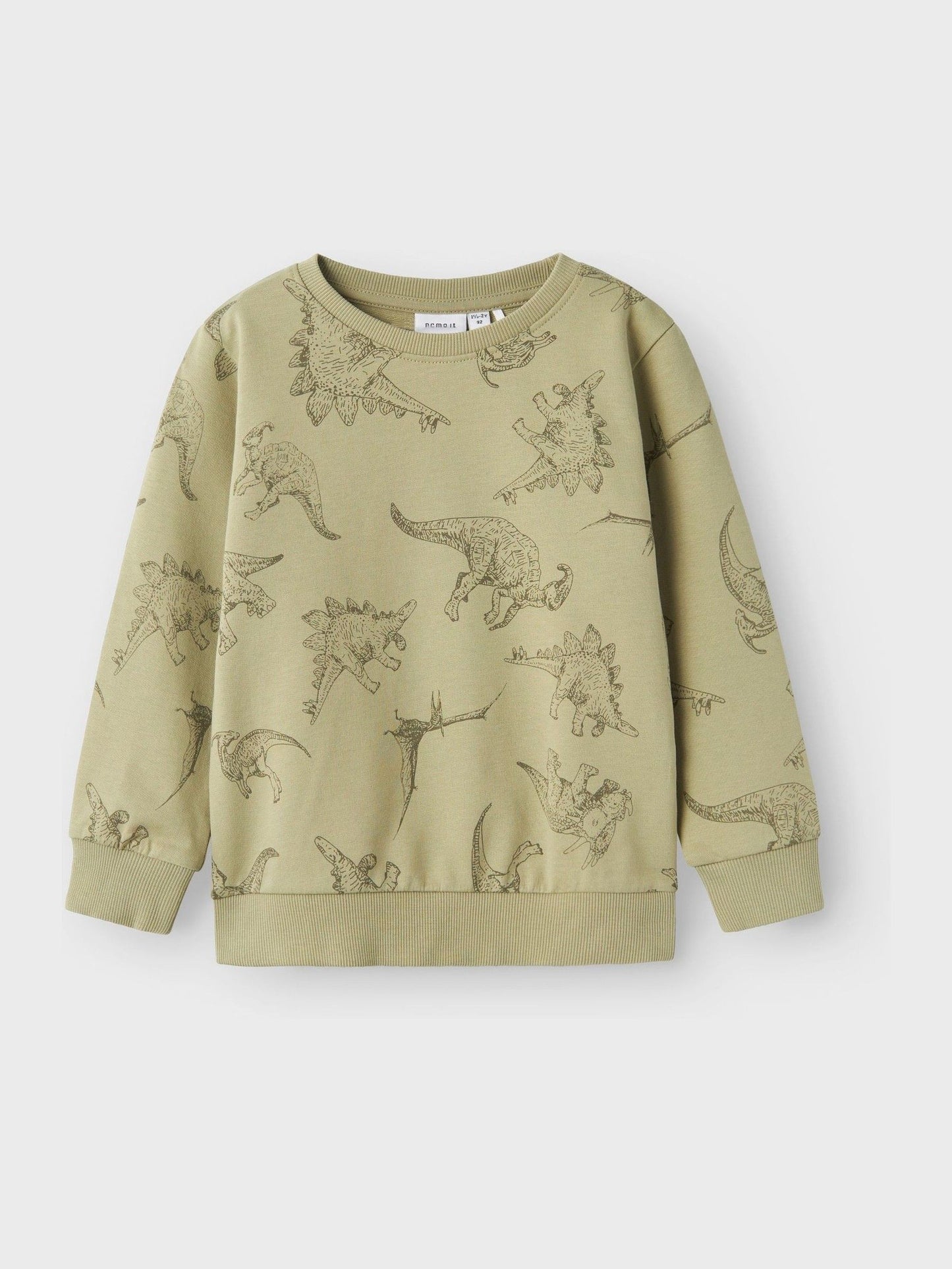 Dsiney Kidz - Name It Green Dinosaur Graphic Printed Sweatshirt image 3