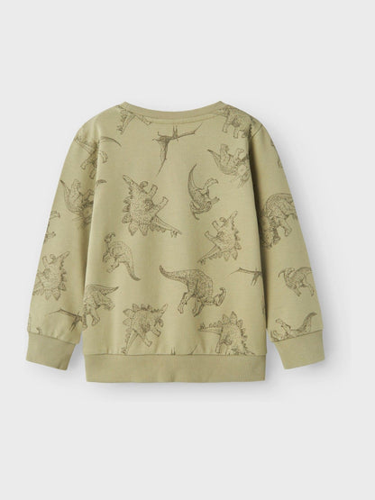 Dsiney Kidz - Name It Green Dinosaur Graphic Printed Sweatshirt image 4