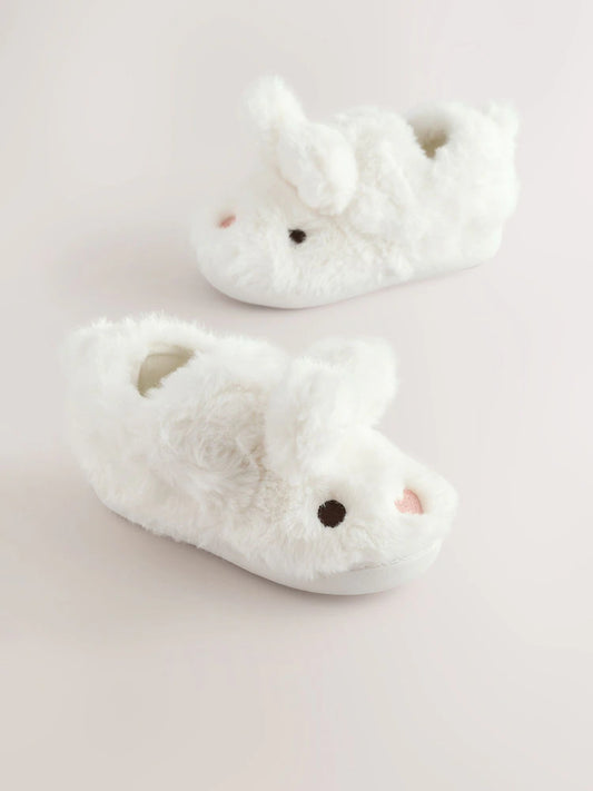 White Cupsole Slippers