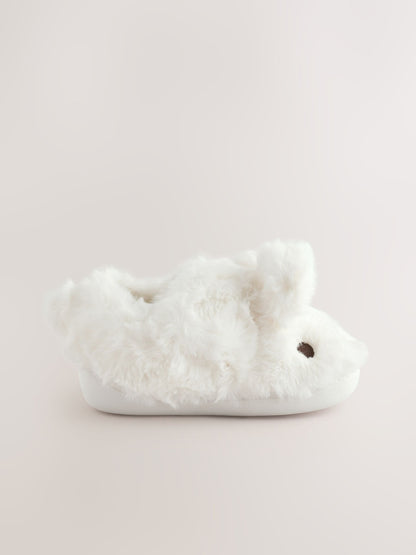 White Cupsole Slippers image 3