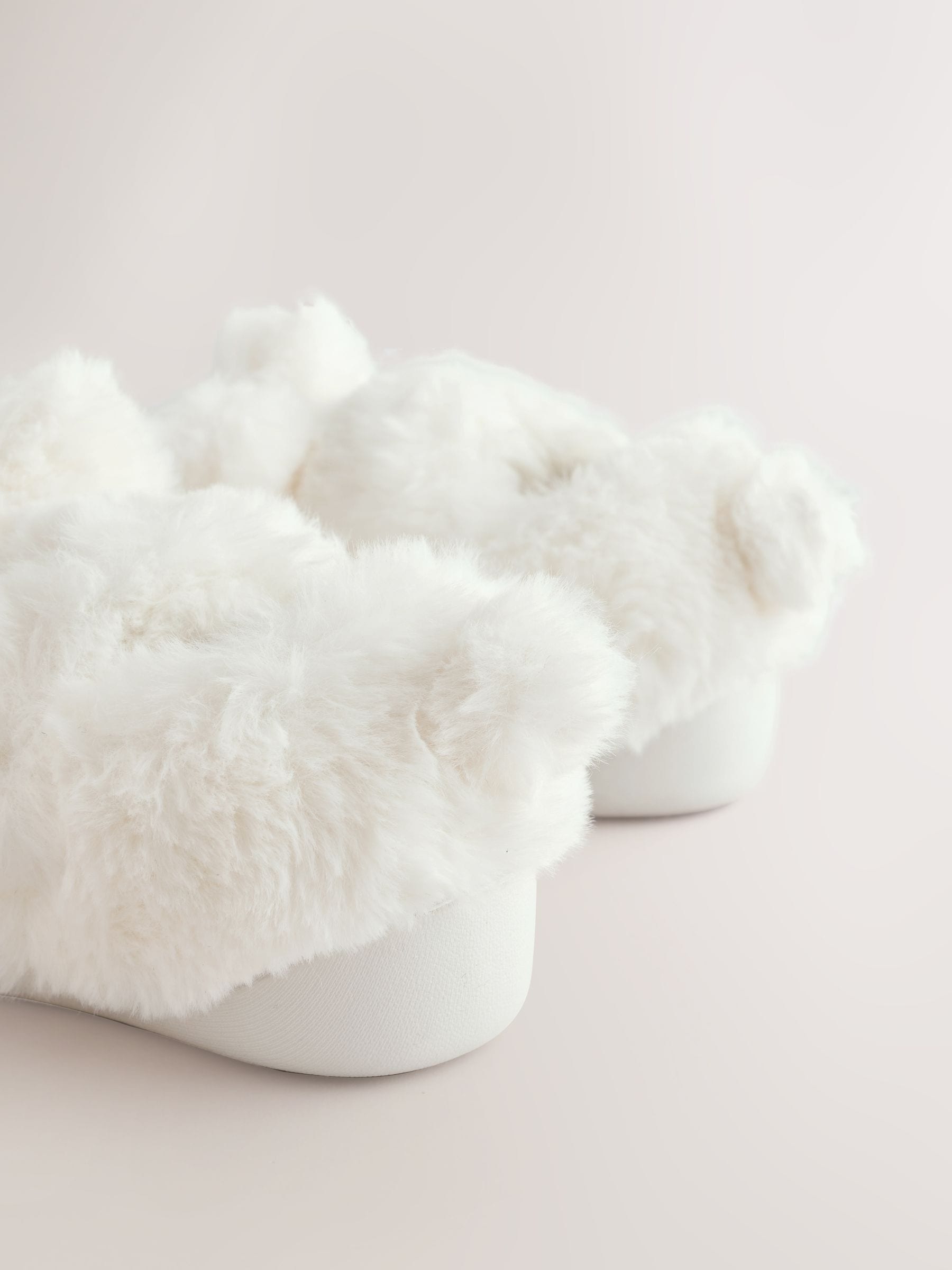 White Cupsole Slippers image 5