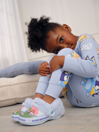 Dsiney Kidz - Blue Bluey Cosy Lined Slipper Clogs image 2