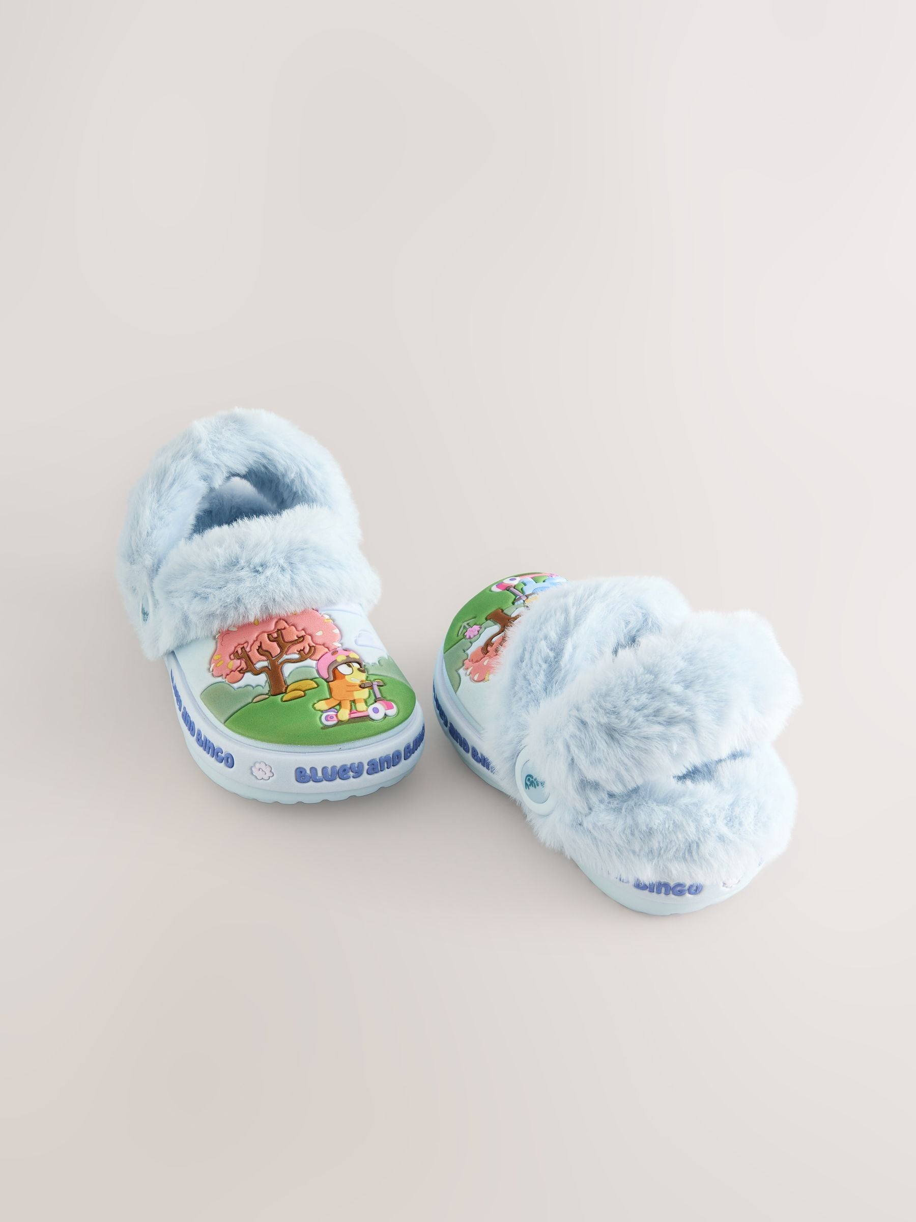 Dsiney Kidz - Blue Bluey Cosy Lined Slipper Clogs image 3