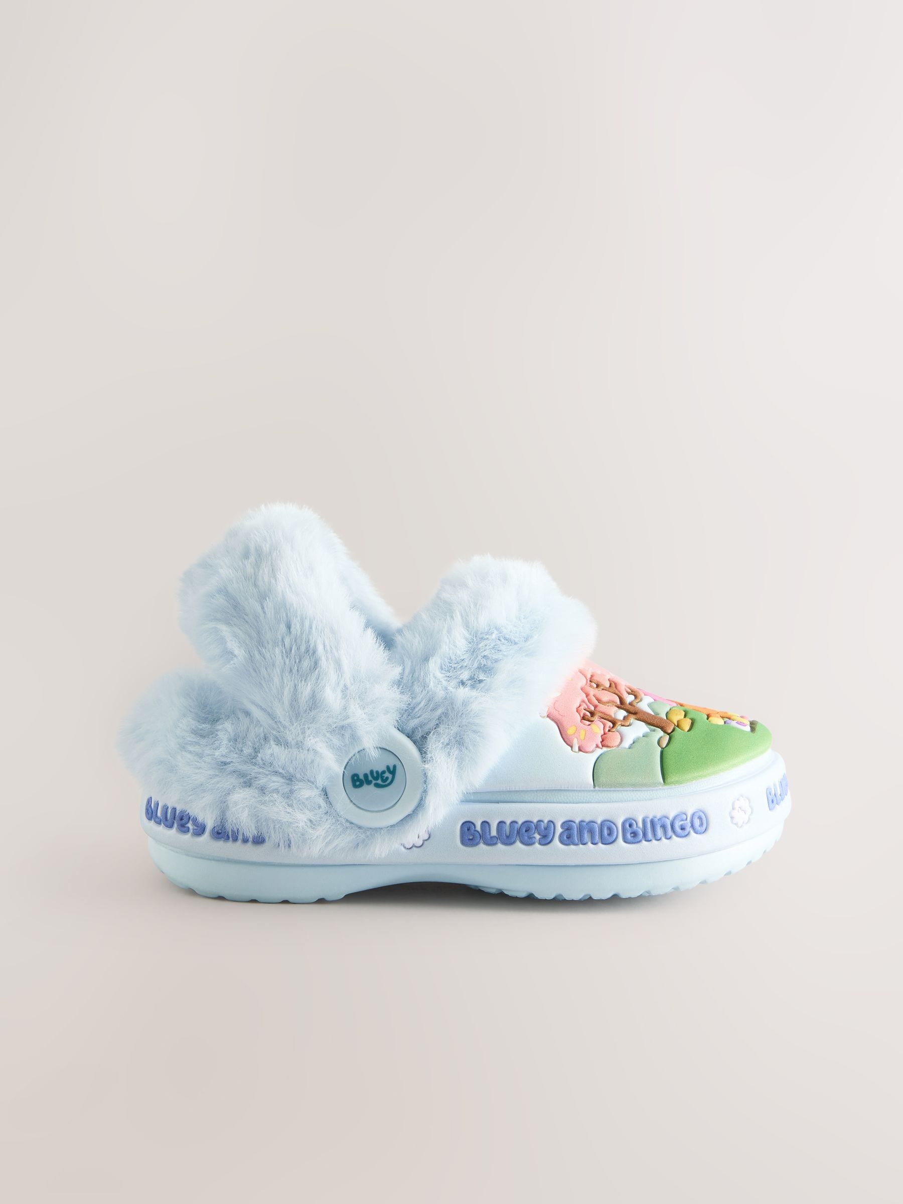 Dsiney Kidz - Blue Bluey Cosy Lined Slipper Clogs image 4