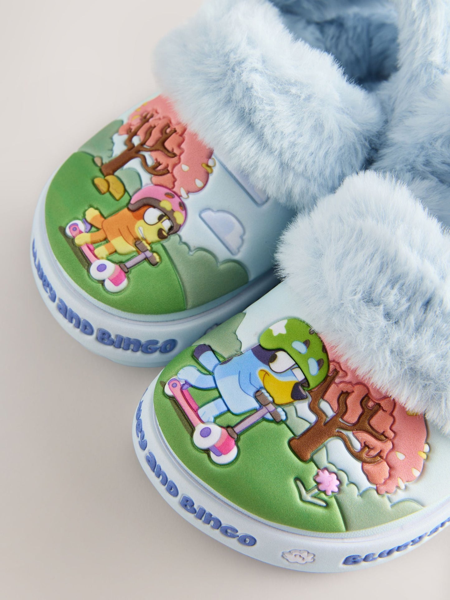 Dsiney Kidz - Blue Bluey Cosy Lined Slipper Clogs image 5