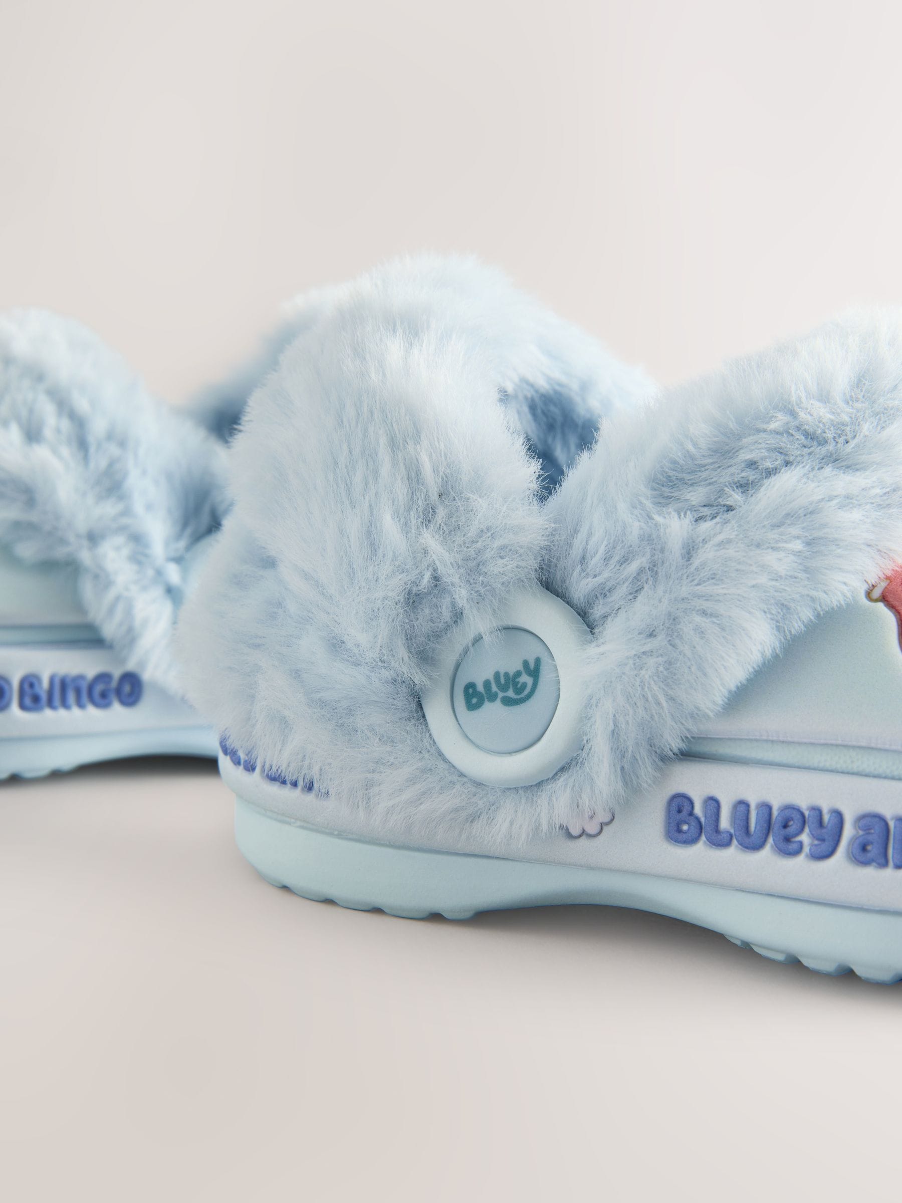 Dsiney Kidz - Blue Bluey Cosy Lined Slipper Clogs image 7