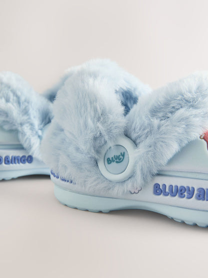 Dsiney Kidz - Blue Bluey Cosy Lined Slipper Clogs image 7