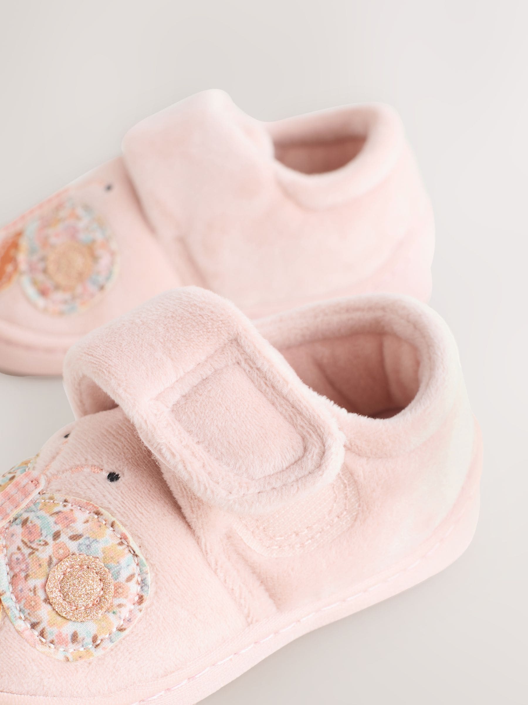 Pink Butterfly Cupsole Slippers image 5