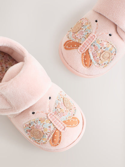 Pink Butterfly Cupsole Slippers image 7