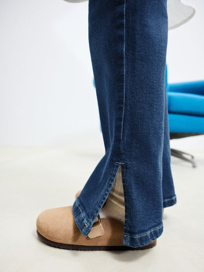 Dsiney Kidz - Dark Blue Flare Jeans (3-16yrs) image 4