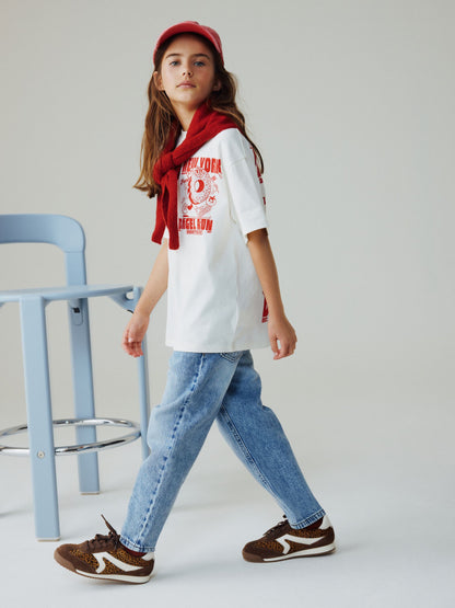 Dsiney Kidz - Mid Blue Denim Straight Leg Jeans (3-16yrs) image 2