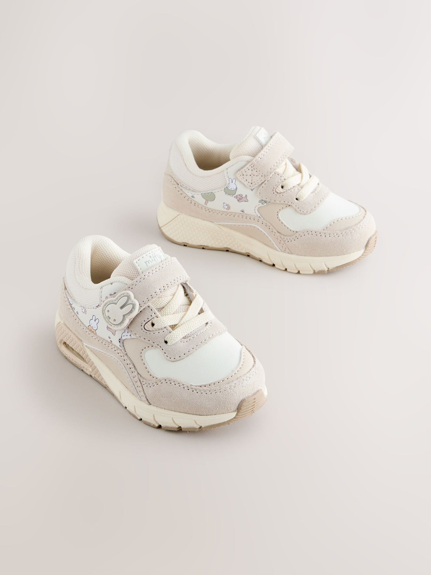 Neutral Miffy Touch Fasten Trainers image 1