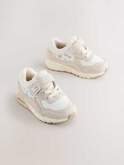 Neutral Miffy Touch Fasten Trainers image 1