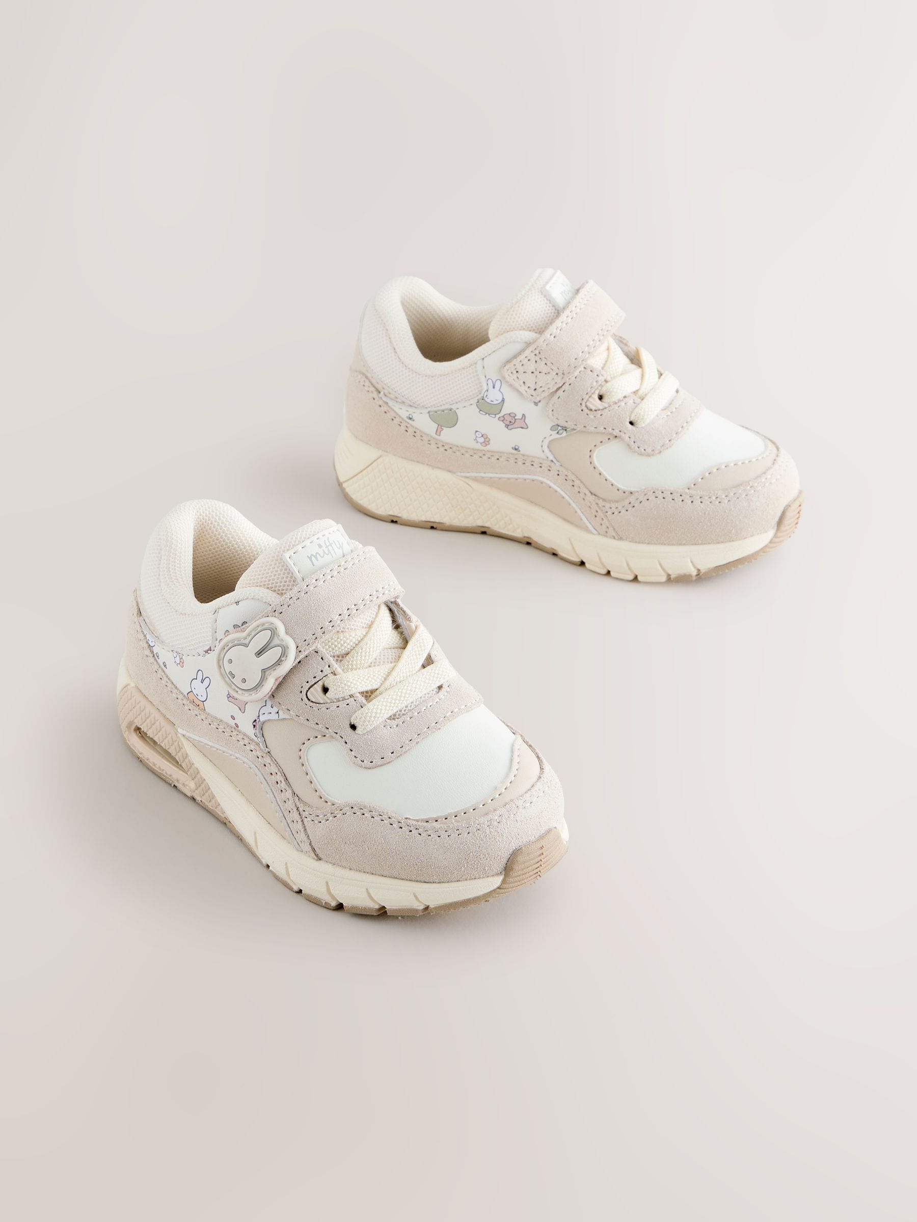 Neutral Miffy Touch Fasten Trainers image 2