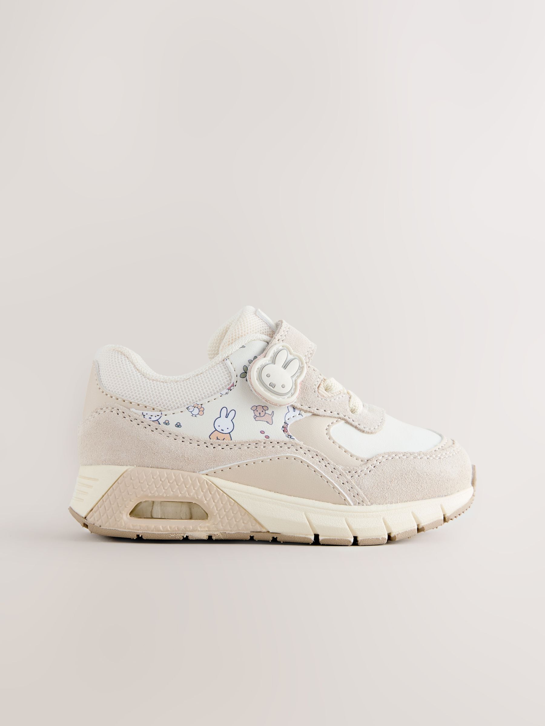 Neutral Miffy Touch Fasten Trainers image 3
