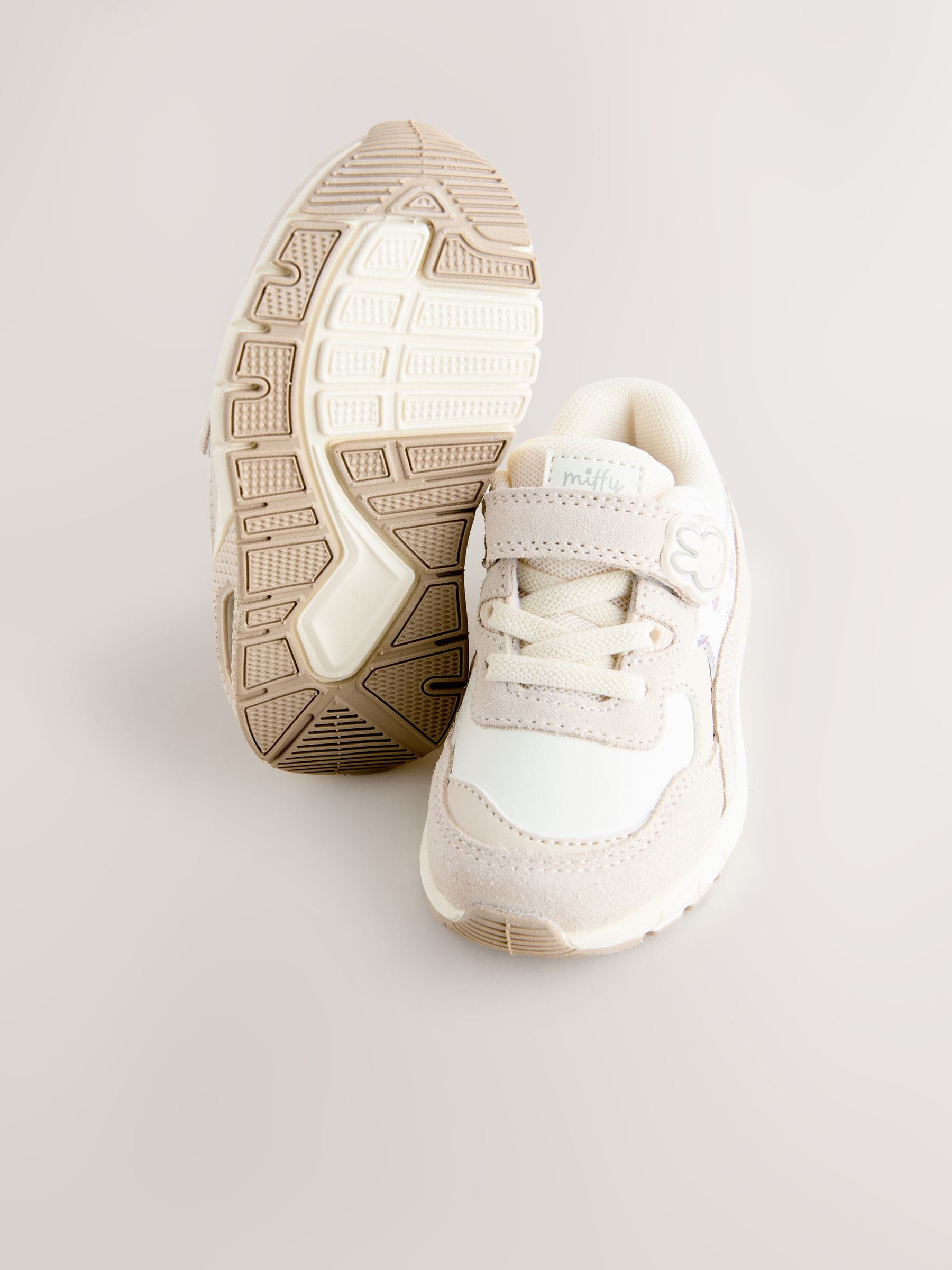 Neutral Miffy Touch Fasten Trainers image 4