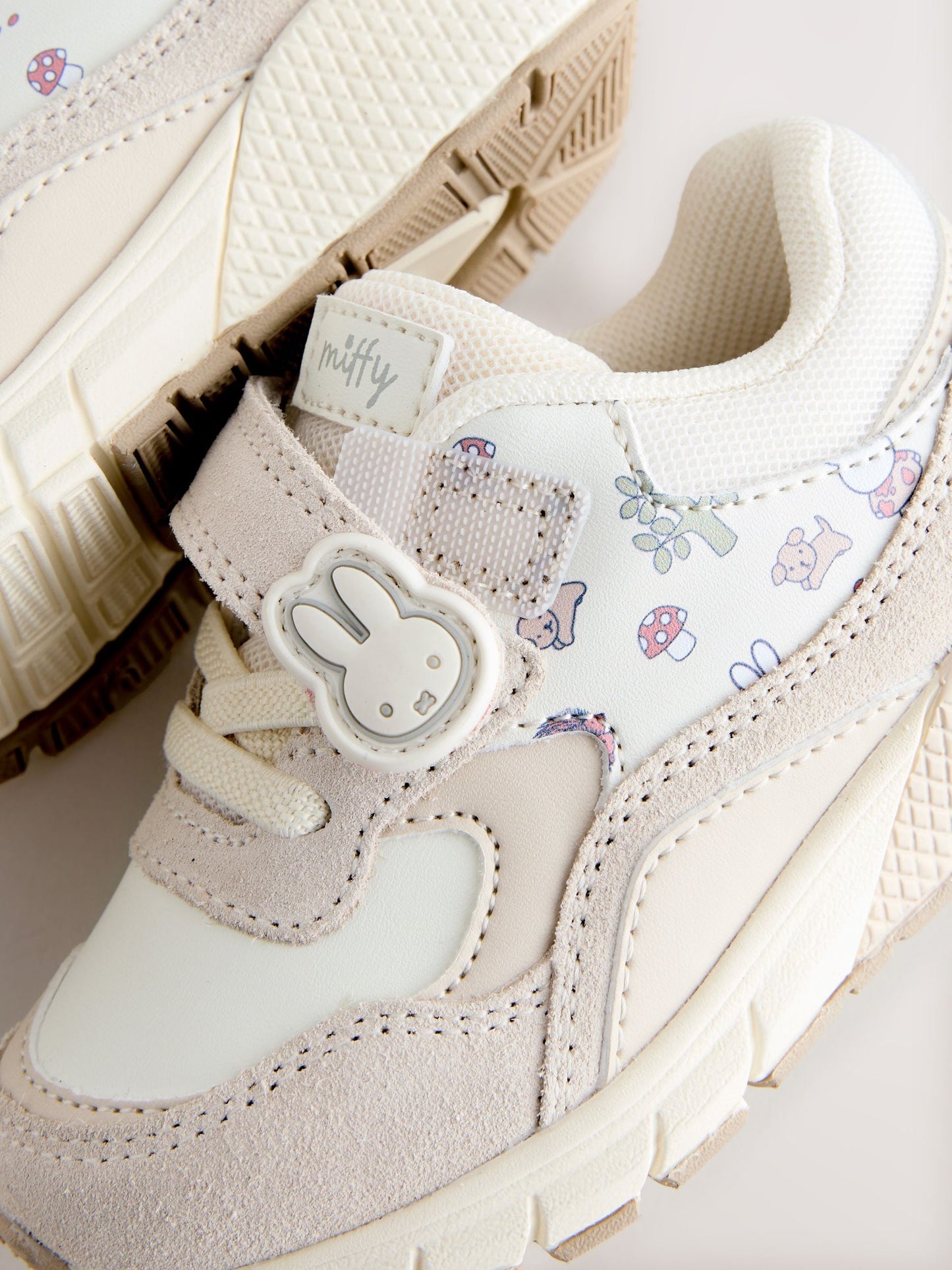 Neutral Miffy Touch Fasten Trainers image 6