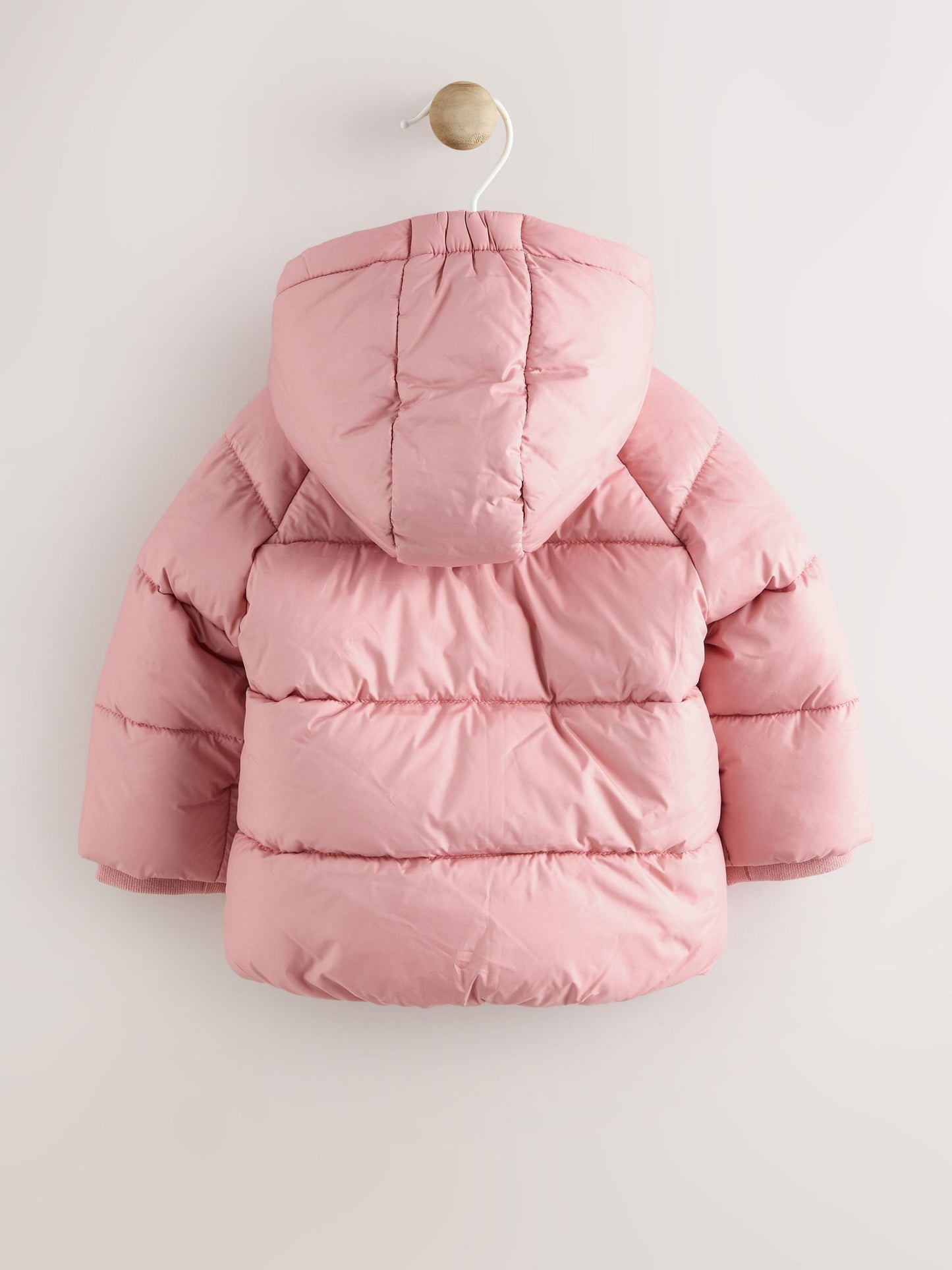 Pink Hooded Baby Padded Jacket (0mths-2yrs)