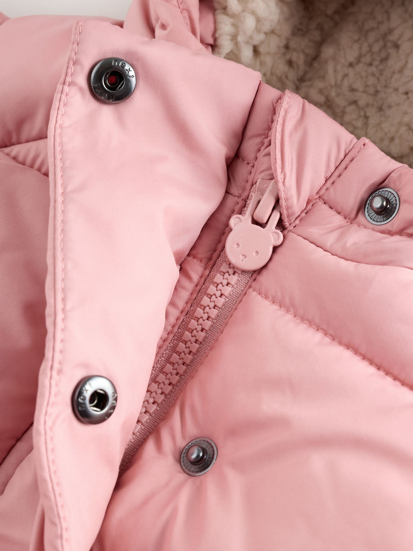 Pink Hooded Baby Padded Jacket (0mths-2yrs)