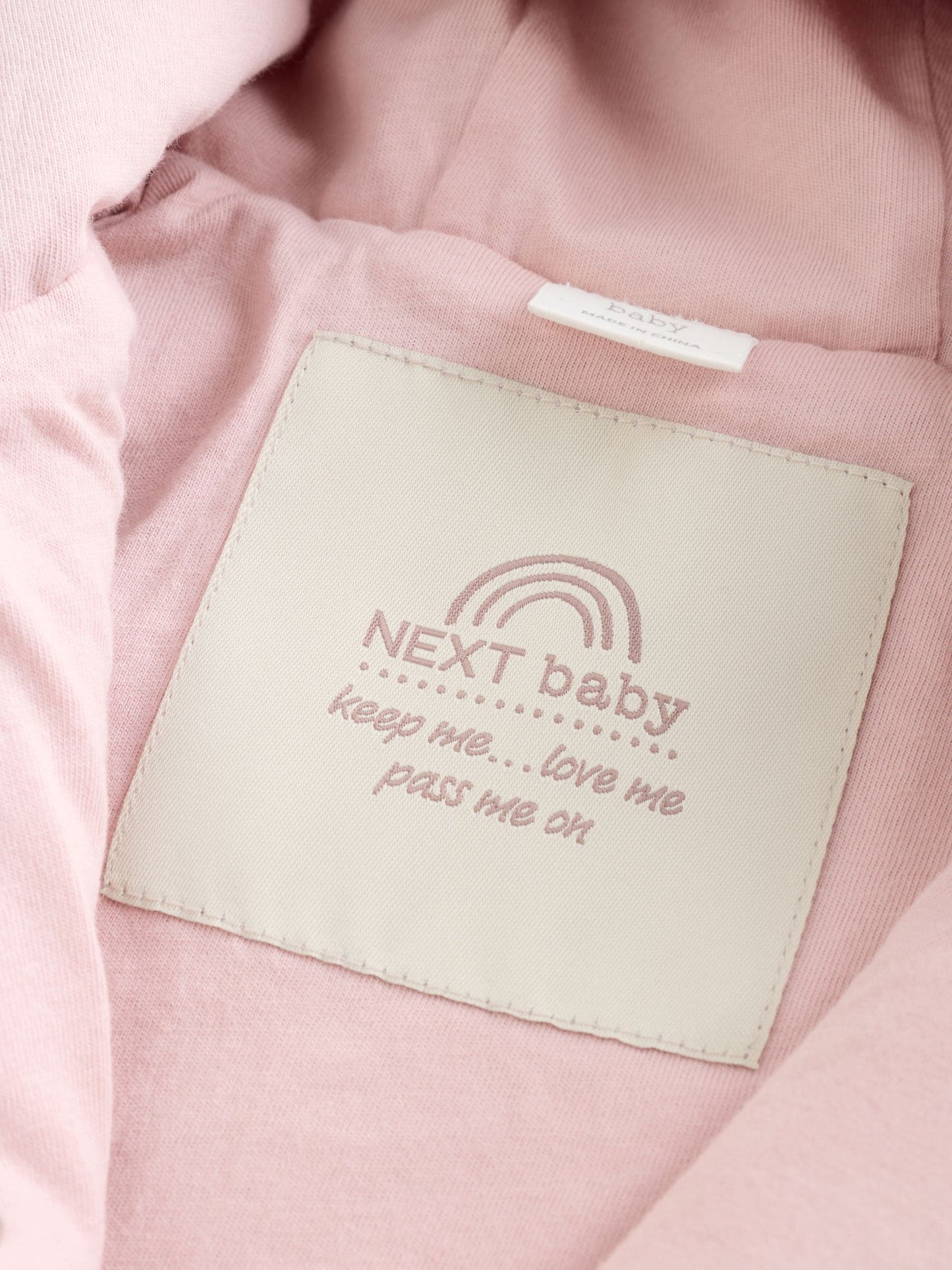 Pink Faux Fur Hooded Baby Jacket (0mths-2yrs)