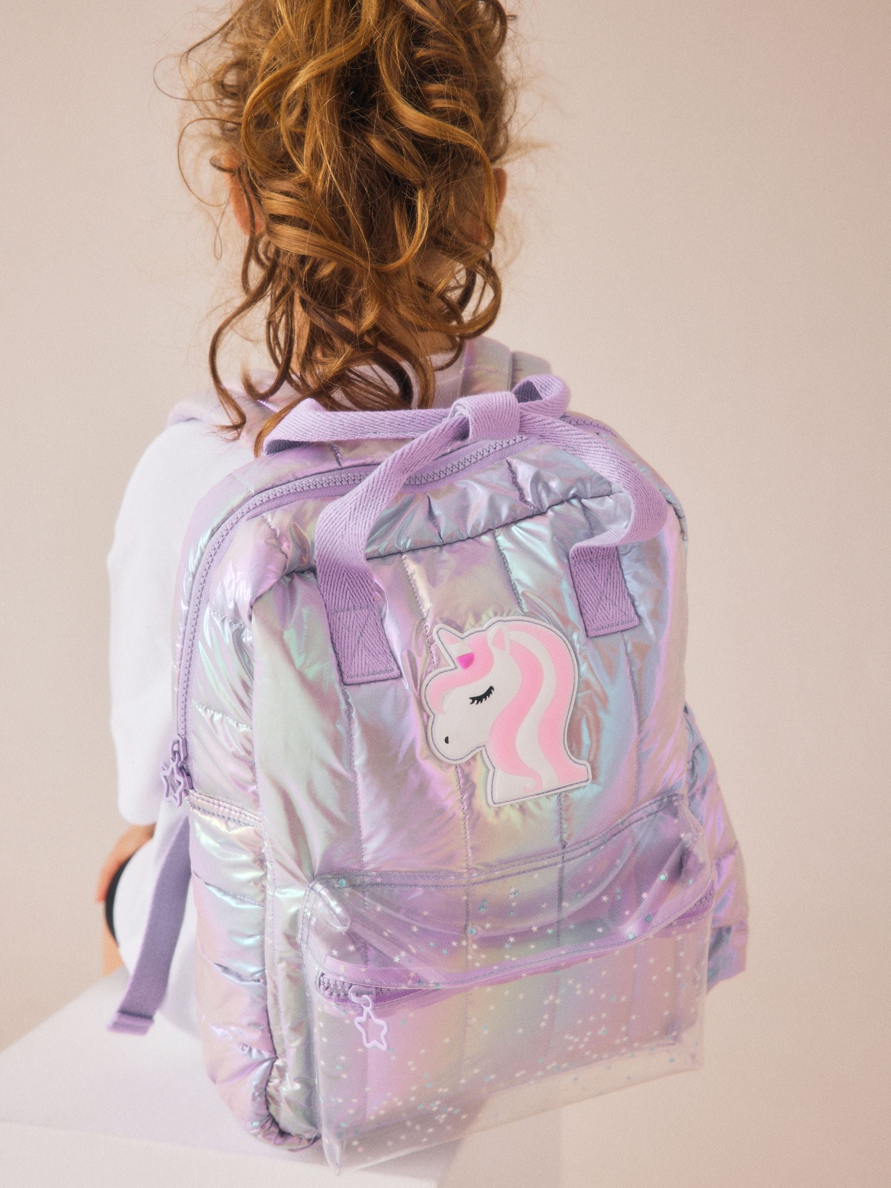 Lilac Unicorn Backpack image 1