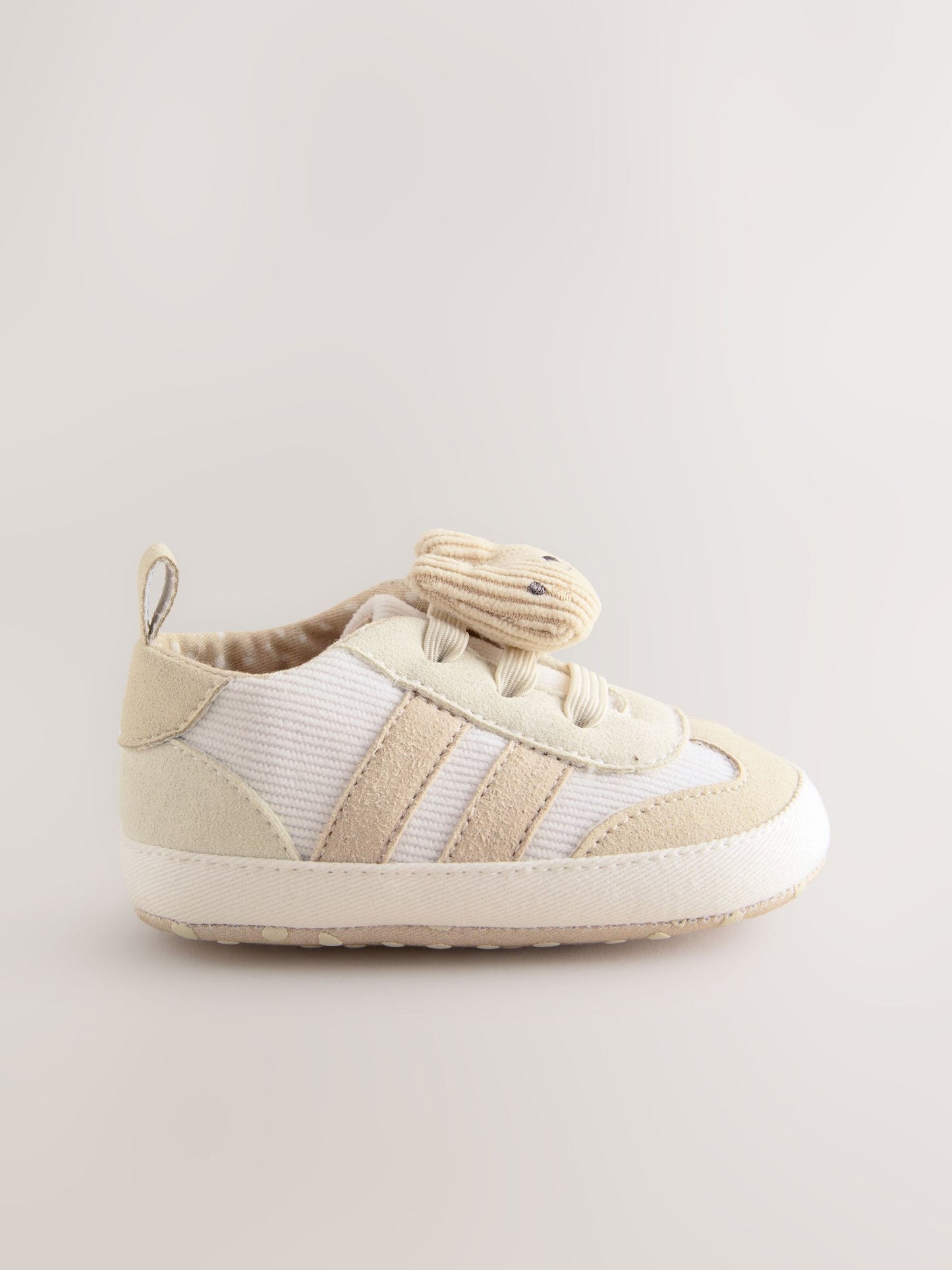 Neutral Bunny Baby Trainers (0-24mths) image 3