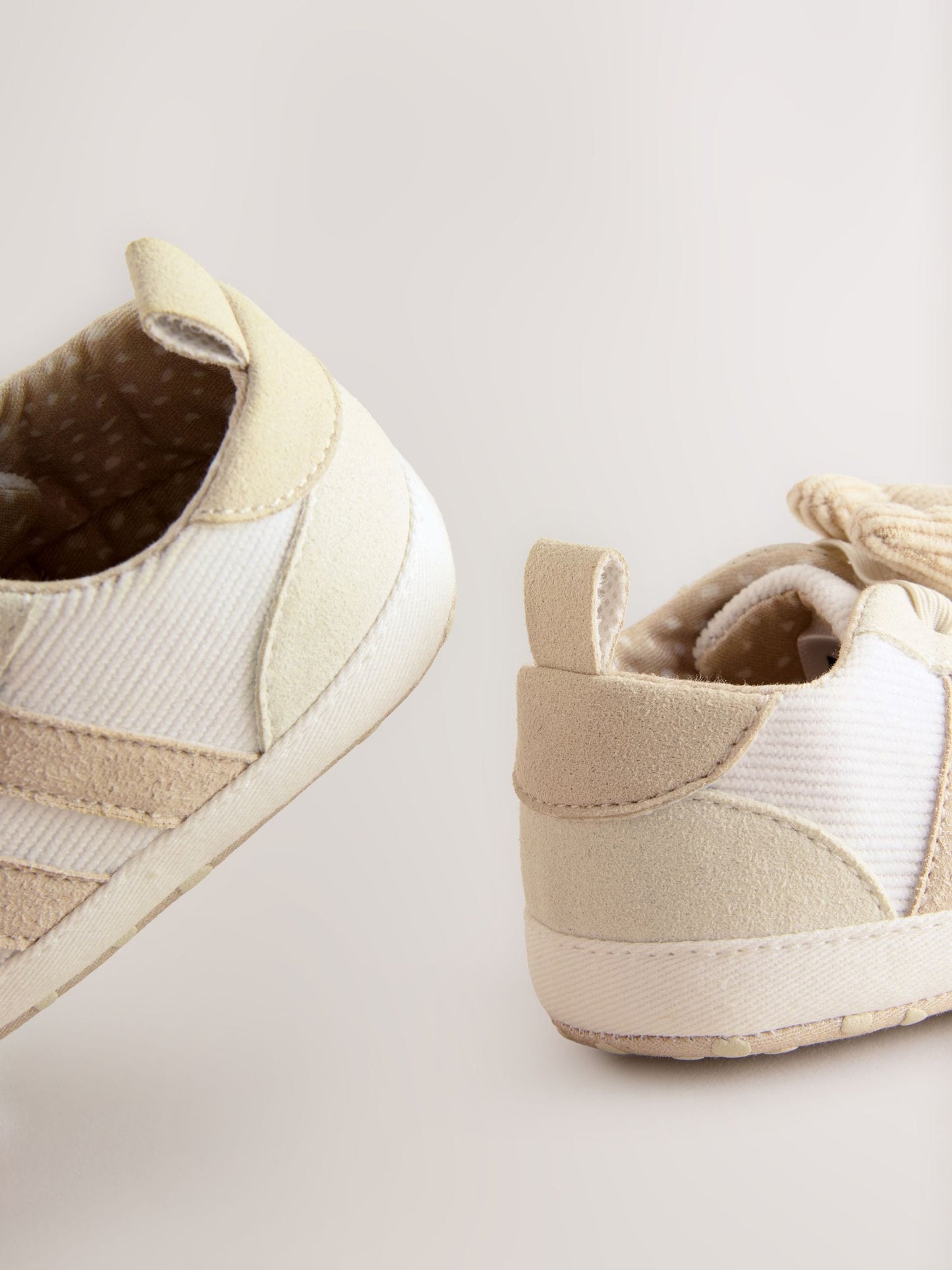 Neutral Bunny Baby Trainers (0-24mths) image 4