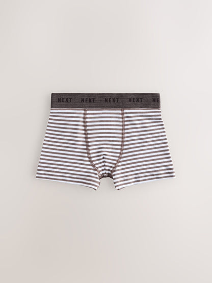 Dsiney Kidz - Green/Ecru Stripes Junior Pattern Trunks 5 Pack (1.5-16yrs) image 2