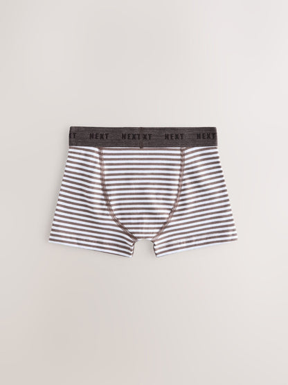 Dsiney Kidz - Green/Ecru Stripes Junior Pattern Trunks 5 Pack (1.5-16yrs) image 7