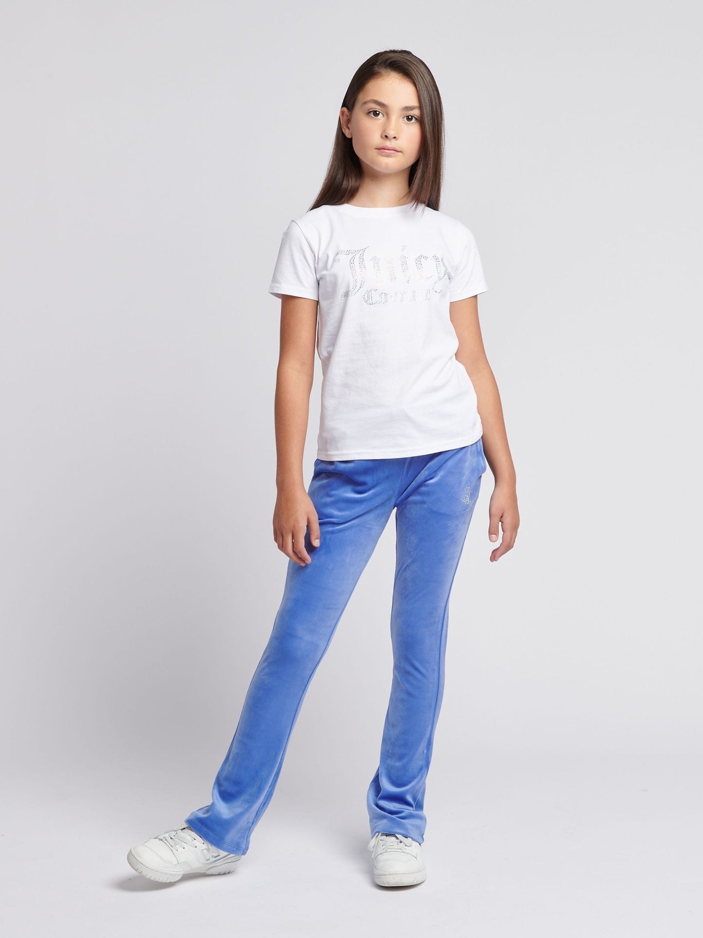 Dsiney Kidz - Juicy Couture White Fitted Diamante T-Shirt image 4