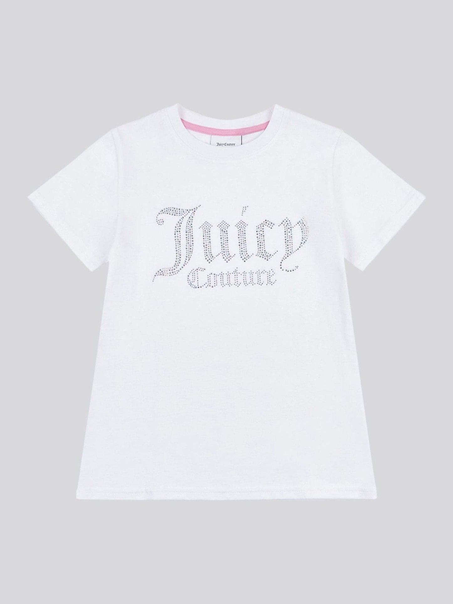 Dsiney Kidz - Juicy Couture White Fitted Diamante T-Shirt image 5
