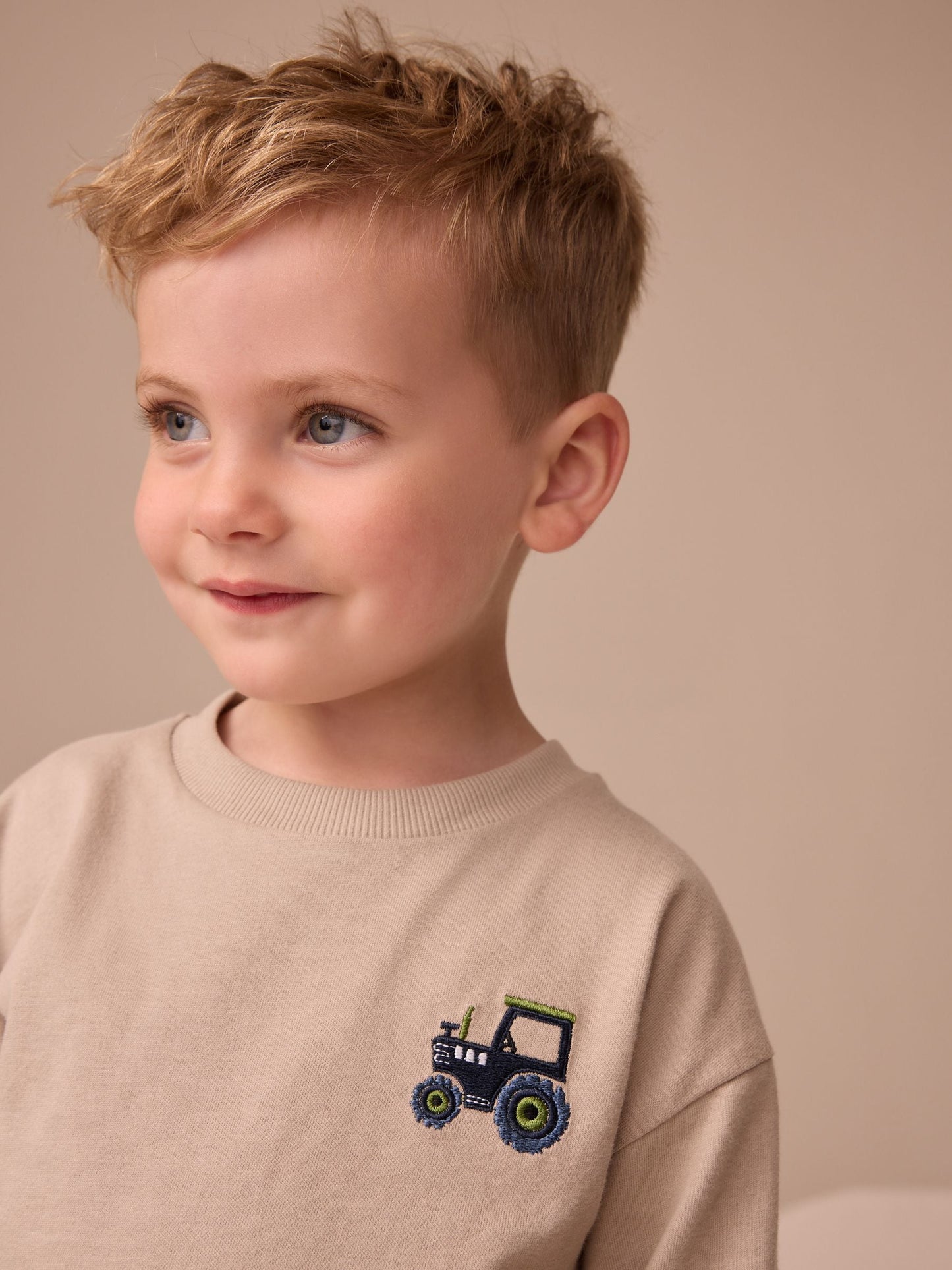 Dsiney Kidz - Blue/Green Farm Long Sleeve T-Shirt & Trousers Set (3mths-7yrs) image 2