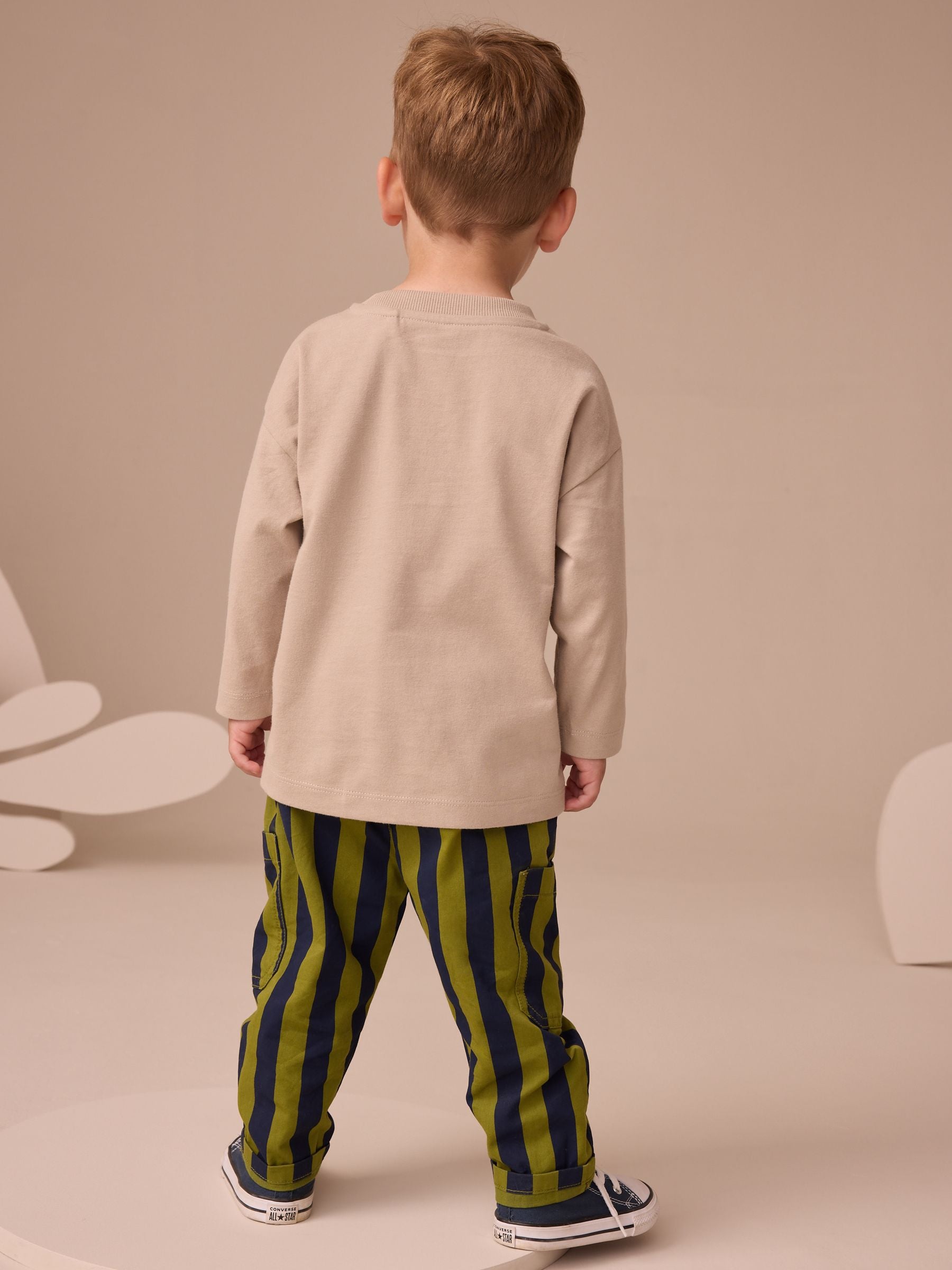Dsiney Kidz - Blue/Green Farm Long Sleeve T-Shirt & Trousers Set (3mths-7yrs) image 3
