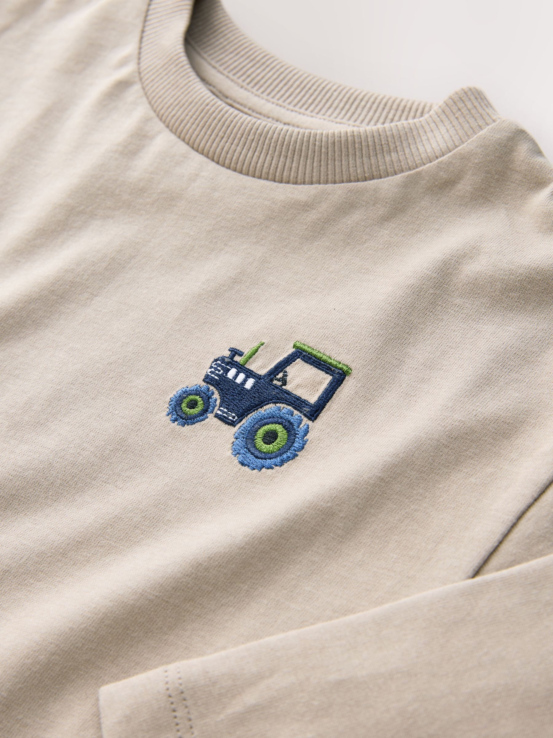 Dsiney Kidz - Blue/Green Farm Long Sleeve T-Shirt & Trousers Set (3mths-7yrs) image 5