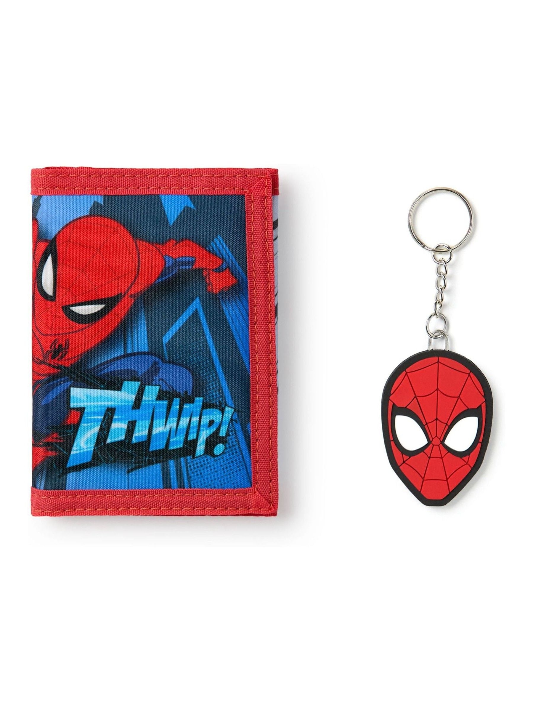 Dsiney Kidz - Vanilla Underground Red Spider-Man Boys Wallet and Keyring Set image 1