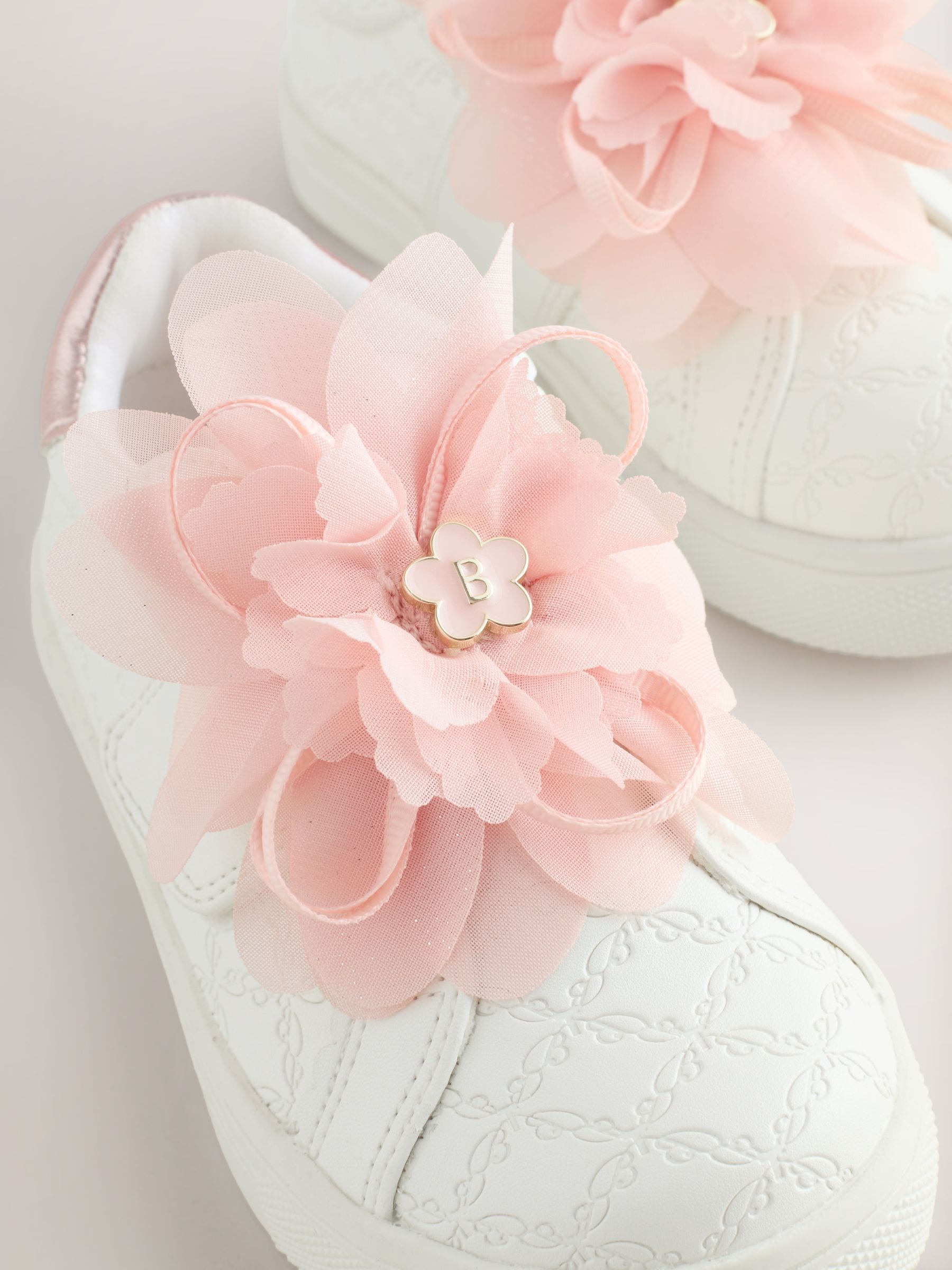 Baker by Ted Baker Girls Organza Corsage Trainers image 4