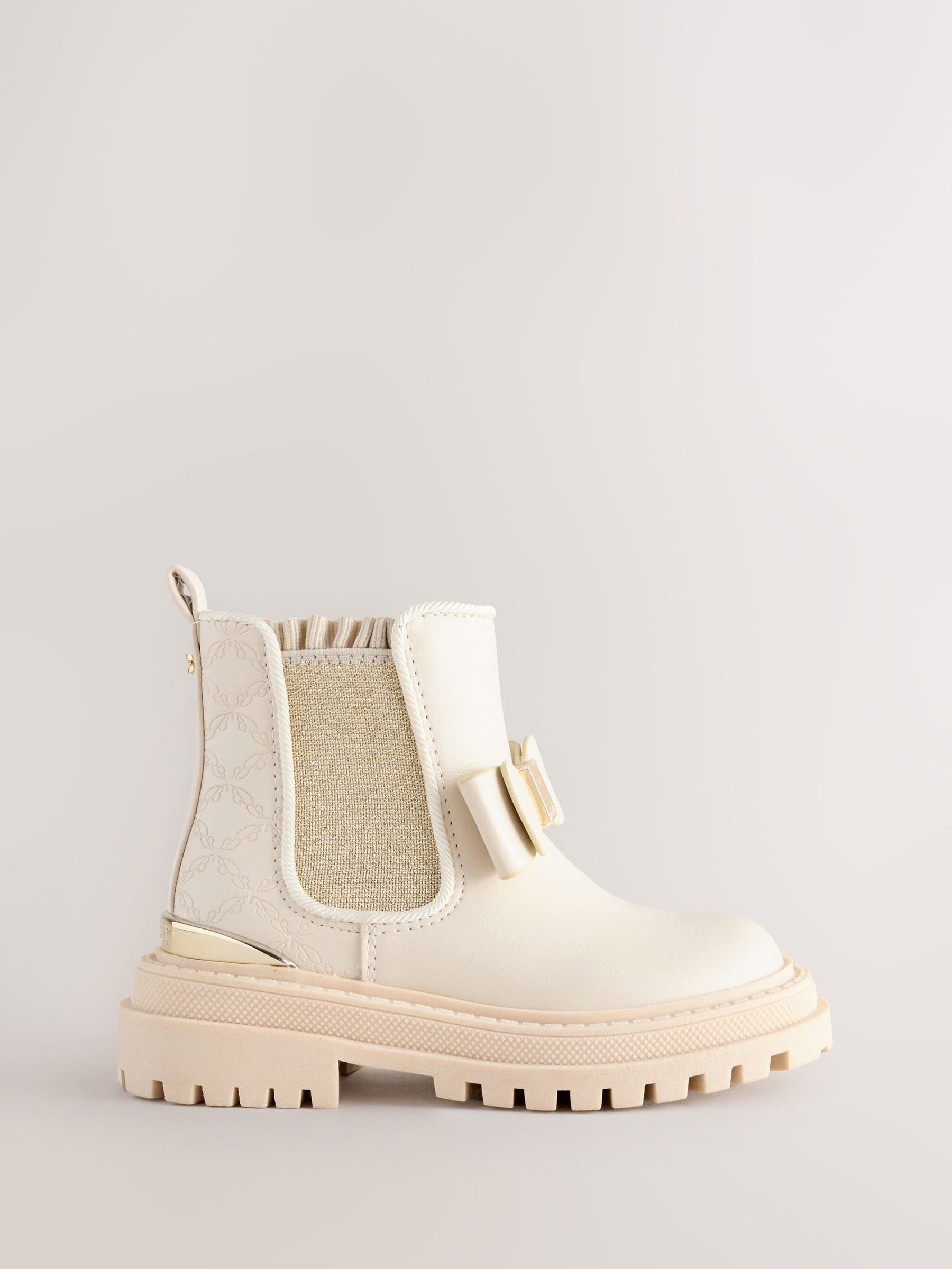 Baker by Ted Baker Girls Chelsea Boots With Bow image 2