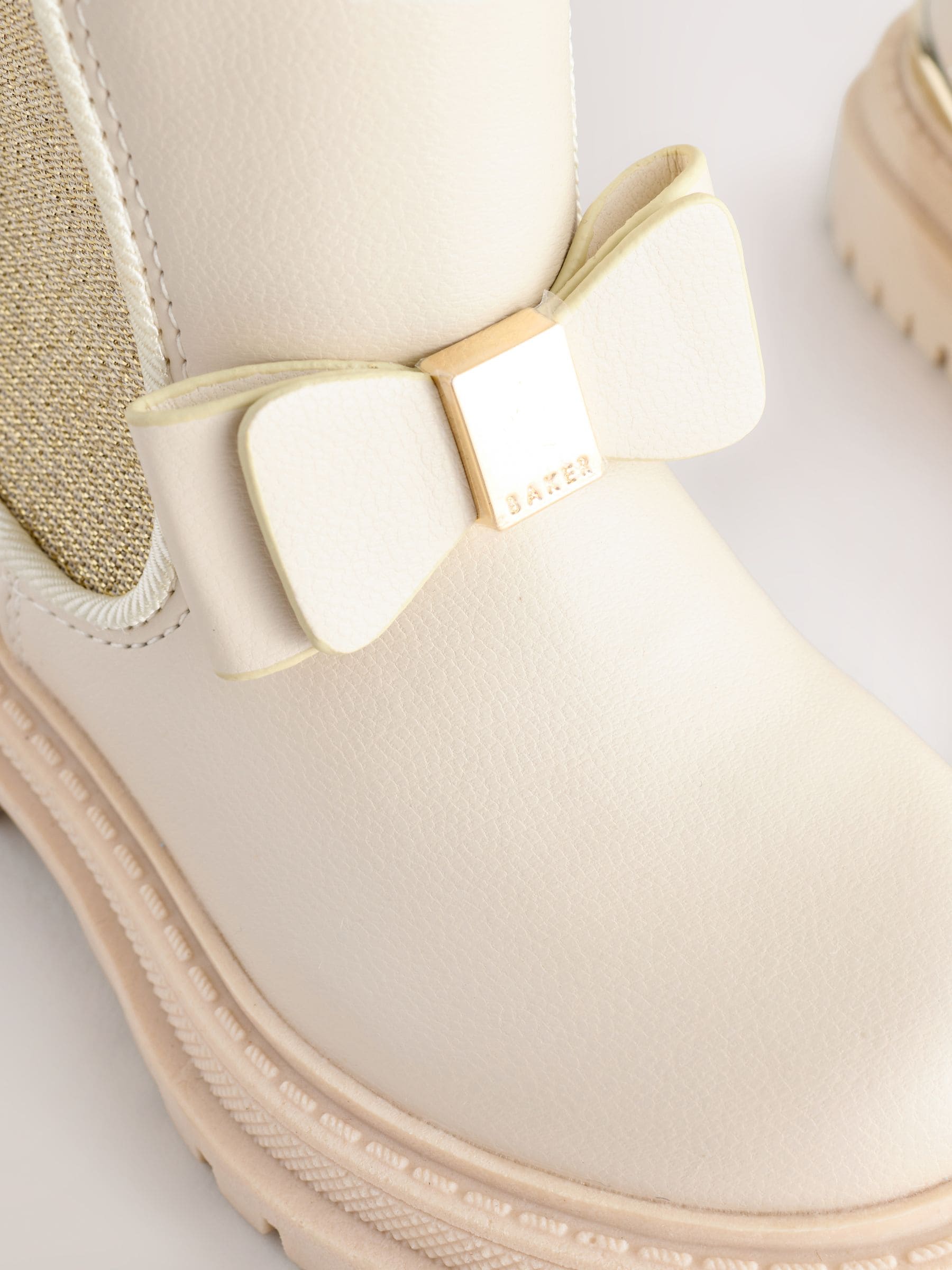 Baker by Ted Baker Girls Chelsea Boots With Bow image 3