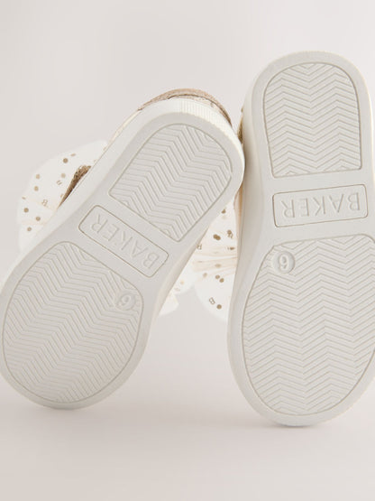 Baker by Ted Baker Girls Organza Corsage Trainers image 4