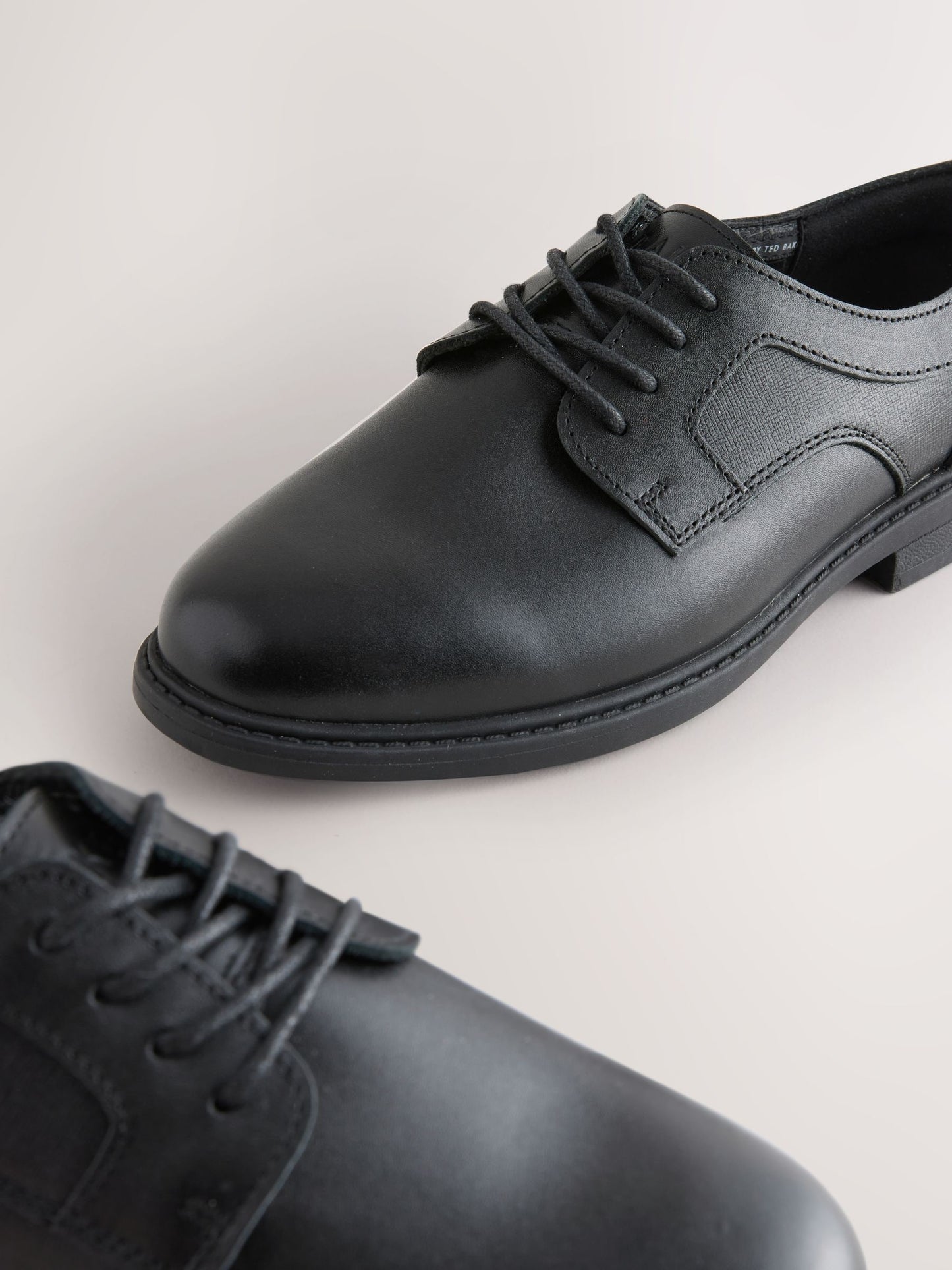 Baker by Ted Baker Boys Back to School Black Shoes image 3