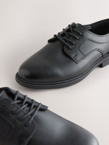 Baker by Ted Baker Boys Back to School Black Shoes image 3