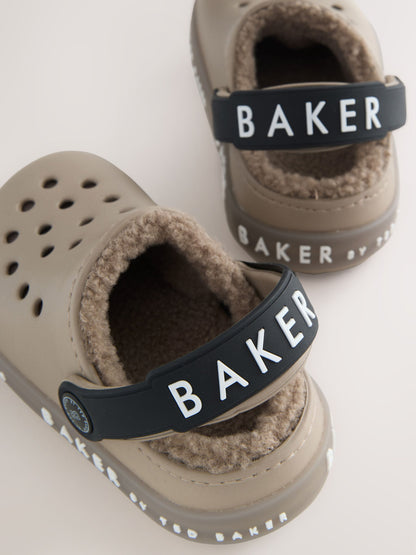 Baker by Ted Baker Borg Lined Clog Slippers image 4