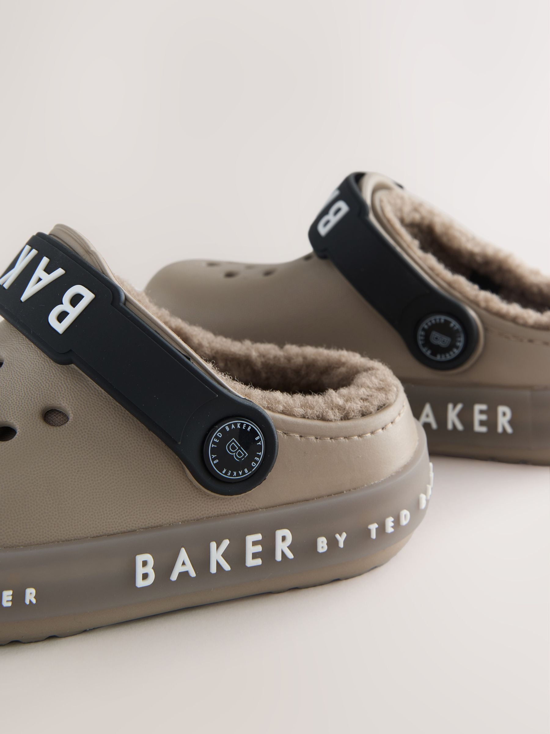 Baker by Ted Baker Borg Lined Clog Slippers image 5