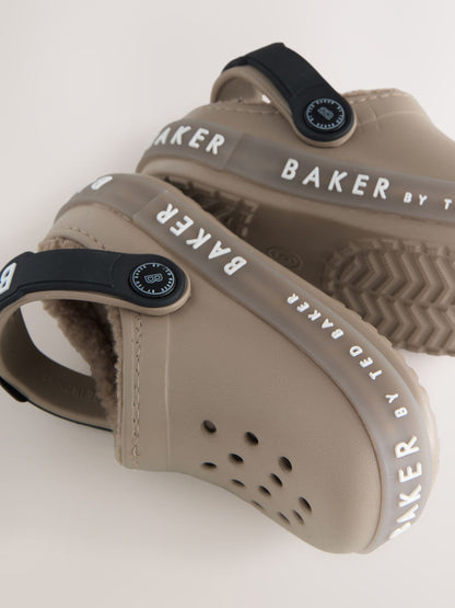 Baker by Ted Baker Borg Lined Clog Slippers image 6