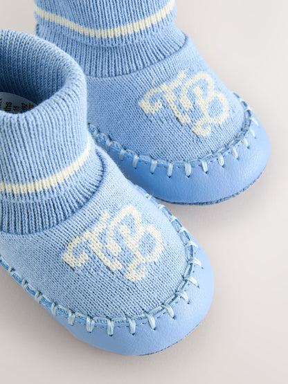 Baker by Ted Baker Baby Boys Knitted Booties image 4