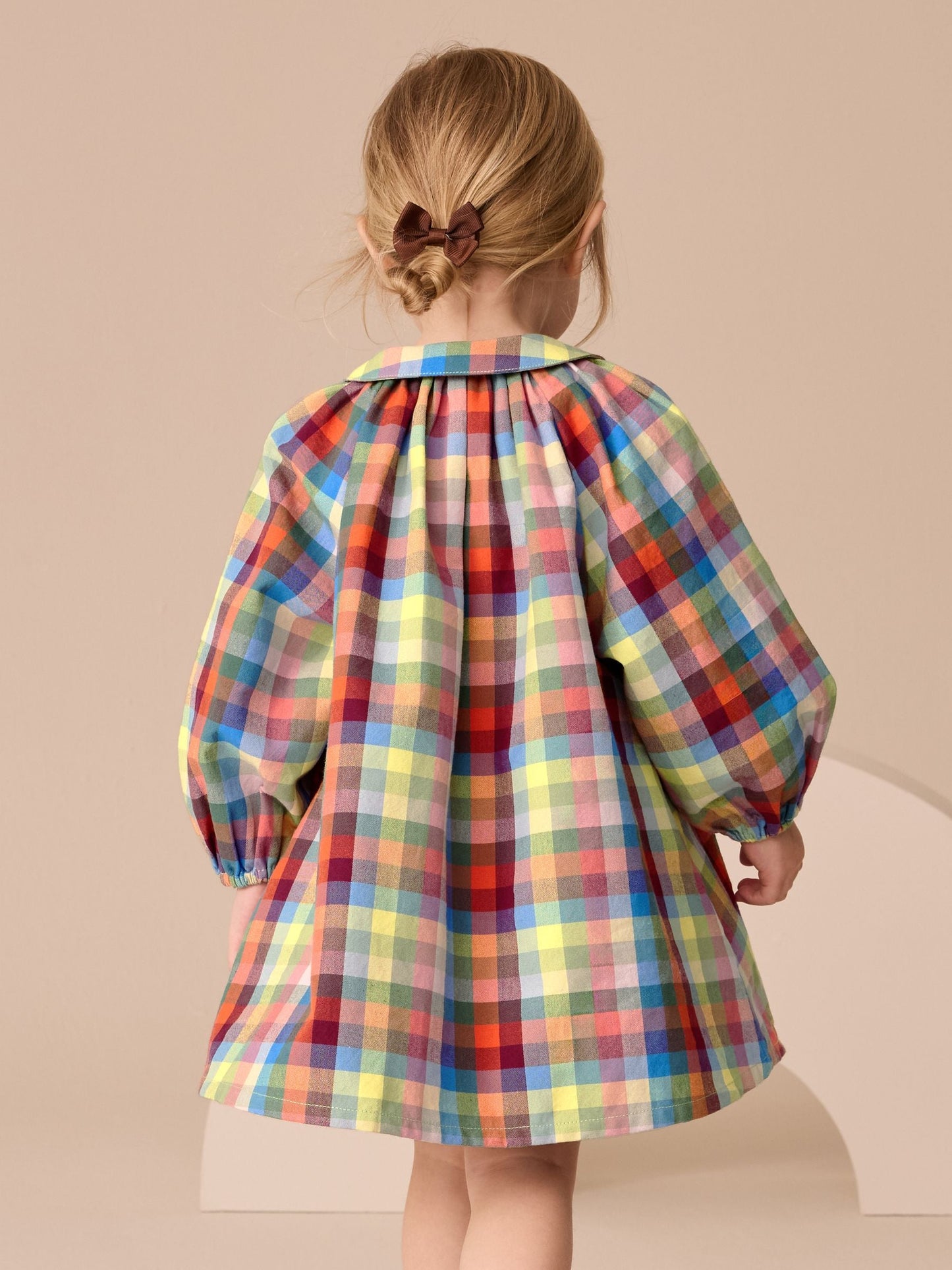 Multi Check Print Shirt Dress (3mths-8yrs)