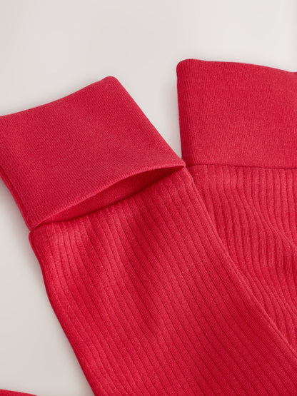 Red Baby Christmas Santa Sleepsuit (0mths-3yrs)