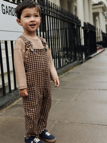 Brown Corduroy Dungarees (3mths-7yrs)