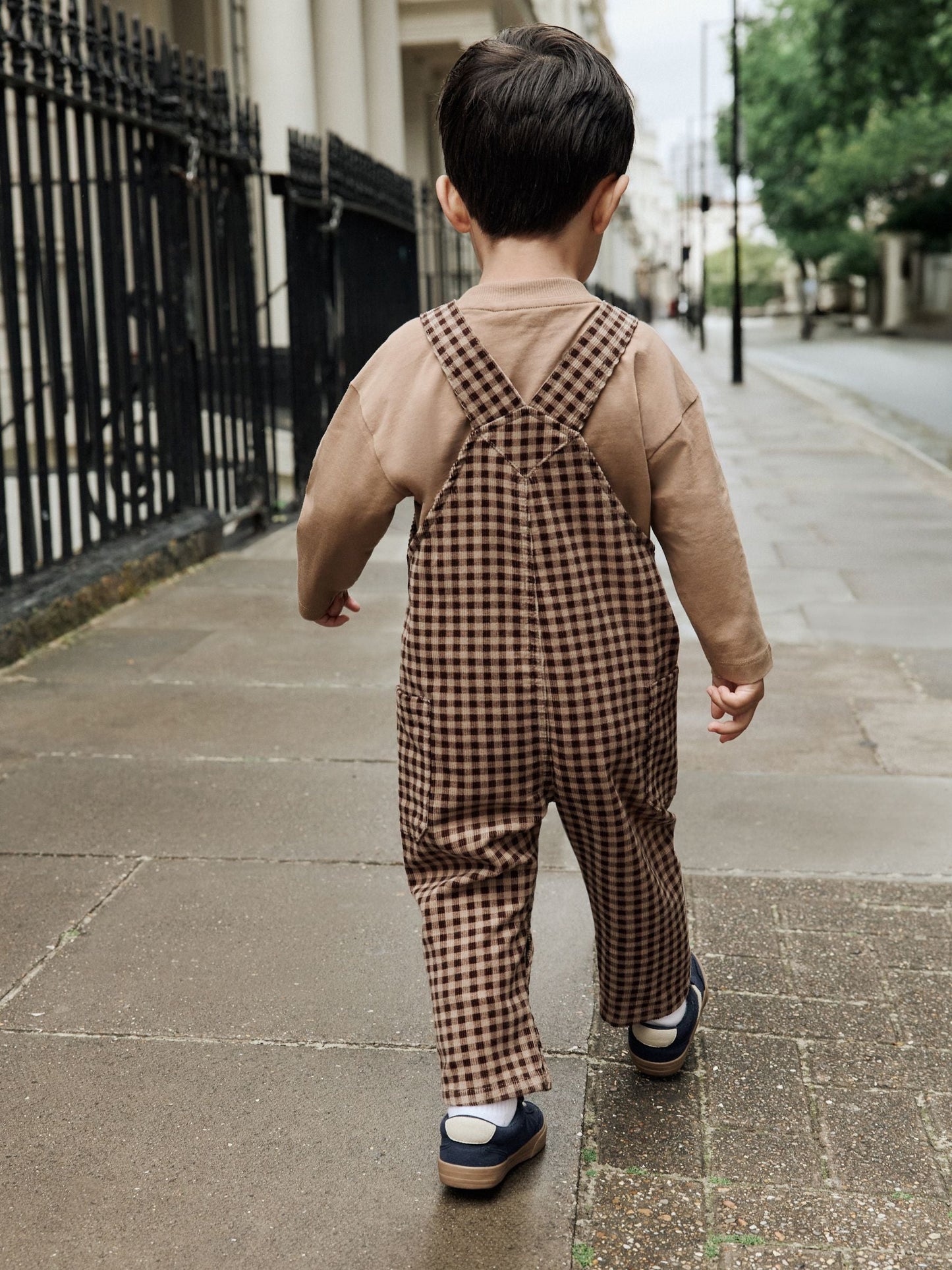 Brown Corduroy Dungarees (3mths-7yrs)